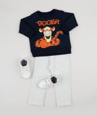 Conjunto-de-Moletom-Infantil-de-Blusao-Tigrao-Mostarda---Calca--Cinza-Mescla-Claro-9942737-Cinza_Mescla_Claro_3