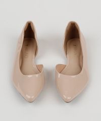 Sapatilha-de-Verniz-Feminina-Via-Uno-Aberta-Bico-Fino-Bege-9788776-Bege_5