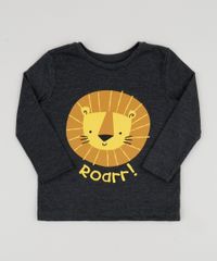 Camiseta-Infantil-Leaozinho-com-Bolso-Manga-Longa-Cinza-Mescla-Escuro-9943221-Cinza_Mescla_Escuro_1