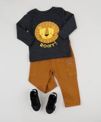 Camiseta-Infantil-Leaozinho-com-Bolso-Manga-Longa-Cinza-Mescla-Escuro-9943221-Cinza_Mescla_Escuro_3