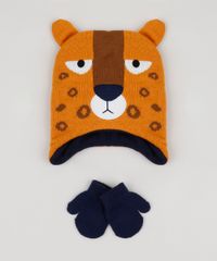 Kit-Infantil-de-Gorro-de-Trico-Onca-Caramelo---Luva-Preta-9784973-Preto_1
