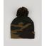 Gorro-de-Trico-Masculino-Estampado-Camuflado-com-Pompom-Verde-Militar-9801877-Verde_Militar_1