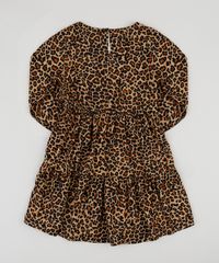 Vestido-Infantil-Estampado-Animal-Manga-Longa-Bege-9950367-Bege_2