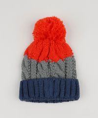 Gorro-de-Trico-Infantil-Listrado-Vermelho-9785360-Vermelho_2