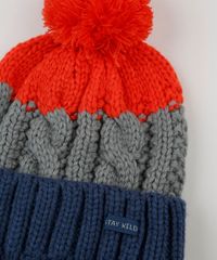 Gorro-de-Trico-Infantil-Listrado-Vermelho-9785360-Vermelho_3