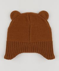 Gorro-de-Trico-Infantil-Urso-Marrom-9785288-Marrom_2