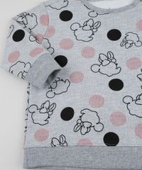 Conjunto-em-Moletom-Infantil-Minnie-de-Blusao-Estampado-Cinza-Mescla---Calca-Rosa-Claro-9948040-Rosa_Claro_4