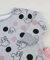 Conjunto-em-Moletom-Infantil-Minnie-de-Blusao-Estampado-Cinza-Mescla---Calca-Rosa-Claro-9948040-Rosa_Claro_5