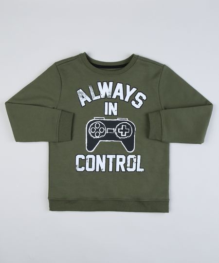 Blusao-de-Moletom-Infantil--Always-in-Control--Verde-Militar-9943701-Verde_Militar_1 Blusao-de-Moletom-Infantil--Always-in-Control--Verde-Militar-9943701-Verde_Militar_1