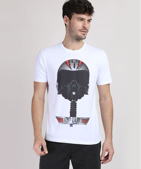 Camiseta-Masculina-Top-Gun-Manga-Curta-Gola-Careca-Branca-9952115-Branco_1