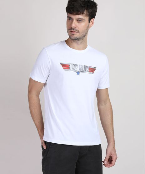 Camiseta-Masculina-Top-Gun-Manga-Curta-Gola-Careca-Branca-9952114-Branco_1