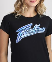Blusa-Feminina-Flashdance-Manga-Curta-Decote-Redondo-Preta-9951775-Preto_4