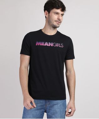 Camiseta-Masculina-Meninas-Malvadas-Manga-Curta-Gola-Careca-Preta-9951723-Preto_1