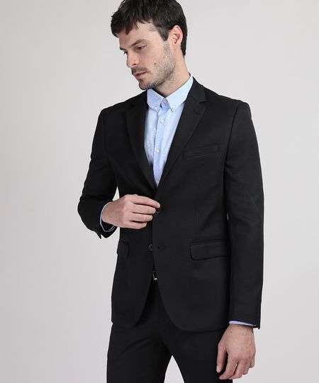 Blazer-Masculino-Comfort-com-Bolsos-Preto-9655462-Preto_1 Blazer-Masculino-Comfort-com-Bolsos-Preto-9655462-Preto_1