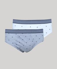 Kit-de-2-Cuecas-Masculino-Estampado-Setas-Slip-de-Algodao-Multicor-9953290-Multicor_1