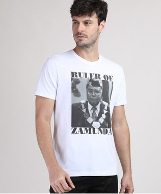 Camiseta-Masculina--Ruler-of-Zamunda--Um-Principe-em-Nova-York-Manga-Curta-Gola-Careca-Branca-9952117-Branco_1