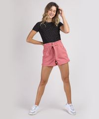 Kit-de-Blusa-Feminina-Estampada-Floral-Manga-Curta-Decote-Redondo---Mascara-de-Protecao-Individual-Preta-9950786-Preto_3