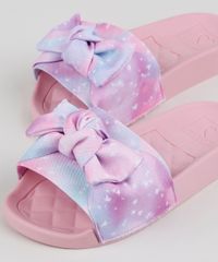 Chinelo-Slide-Infantil-Molekinha-Estampado-de-Estrelas-com-Laco-Lilas-9952661-Lilas_6
