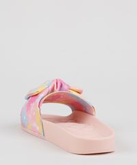 Chinelo-Slide-Infantil-Molekinha-Estampado-de-Estrelas-com-Laco-Rosa-9952662-Rosa_4