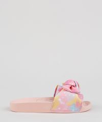 Chinelo-Slide-Infantil-Molekinha-Estampado-de-Estrelas-com-Laco-Rosa-9952662-Rosa_5