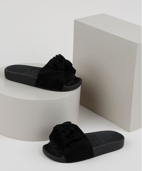 Chinelo-Slide-Infantil-Molekinha-com-Laco-Preto-9952665-Preto_1
