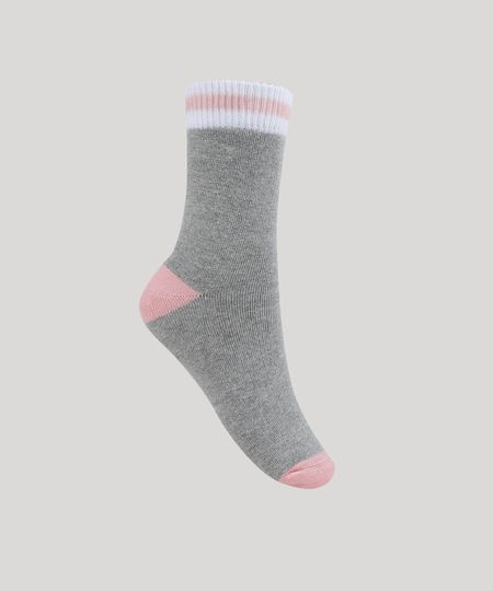 Meia-Feminina-Cano-Alto-com-Listras-Cinza-Mescla-9949082-Cinza_Mescla_1