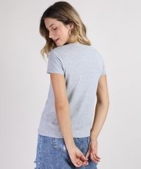 Blusa-Feminina-Cachorro--Namaste--Manga-Curta-Decote-Redondo-Cinza-Mescla-9388563-Cinza_Mescla_2