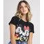 Blusa-Feminina-Casal-Mickey-e-Minnie-Manga-Curta-Decote-Redondo-Preta-9947854-Preto_1