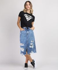 Blusa-Feminina-Super-Homem-Metalizada-com-No-Manga-Curta-Decote-Redondo-Preta-9949163-Preto_3