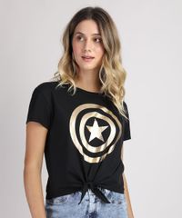 Blusa-Feminina-Casal-Capitao-America-Cropped-Metalizada-com-No-Manga-Curta-Decote-Redondo-Preta-9949164-Preto_1 Blusa-Feminina-Casal-Capitao-America-Cropped-Metalizada-com-No-Manga-Curta-Decote-Redondo-Preta-9949164-Preto_1