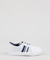 Tenis-Infantil-Molekinho-com-Listras-Laterais-Branco-9952678-Branco_2