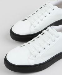Tenis-em-Lona-Masculino-com-Sola-Contrastante-Branco-9951863-Branco_3