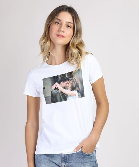 Blusa-Feminina-Casal-Rachel-e-Ross-Friends-Manga-Curta-Decote-Redondo-Branca-9947951-Branco_1