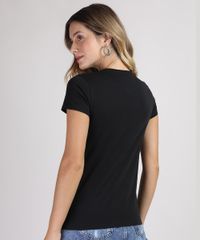 Blusa-Feminina-Casal-Lady-A-Dama-e-o-Vagabundo-Manga-Curta-Decote-Redondo-Preta-9950559-Preto_2