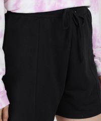 Short-de-Moletom-Feminino-Mindset-Cintura-Alta-com-Recortes-Preto-9951168-Preto_4
