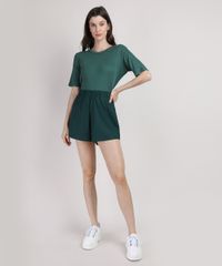 Short-Feminino-Mindset-Cintura-Alta-com-Bolsos-Verde-Escuro-9951364-Verde_Escuro_3
