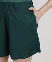 Short-Feminino-Mindset-Cintura-Alta-com-Bolsos-Verde-Escuro-9951364-Verde_Escuro_4