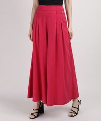 Calca-Feminina-Mindset-Pantalona-Cintura-Super-Alta-com-Bolsos-e-Martingale-Rosa-Escuro-9948778-Rosa_Escuro_1 Calca-Feminina-Mindset-Pantalona-Cintura-Super-Alta-com-Bolsos-e-Martingale-Rosa-Escuro-9948778-Rosa_Escuro_1