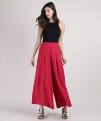 Calca-Feminina-Mindset-Pantalona-Cintura-Super-Alta-com-Bolsos-e-Martingale-Rosa-Escuro-9948778-Rosa_Escuro_3 Calca-Feminina-Mindset-Pantalona-Cintura-Super-Alta-com-Bolsos-e-Martingale-Rosa-Escuro-9948778-Rosa_Escuro_3