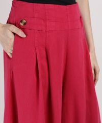 Calca-Feminina-Mindset-Pantalona-Cintura-Super-Alta-com-Bolsos-e-Martingale-Rosa-Escuro-9948778-Rosa_Escuro_4 Calca-Feminina-Mindset-Pantalona-Cintura-Super-Alta-com-Bolsos-e-Martingale-Rosa-Escuro-9948778-Rosa_Escuro_4