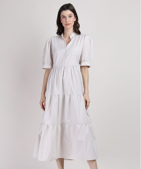 Vestido-Feminino-Mindset-Midi-Estampado-Xadrez-Vichy-com-Recortes-Manga-Bufante-Bege-9950425-Bege_1