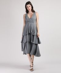 Vestido-Feminino-Mindset-Midi-Canelado-em-Camadas-com-Transpasse-Sem-Manga-Cinza-Mescla-Escuro-9951164-Cinza_Mescla_Escuro_1