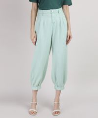 Calca-Feminina-Mindset-Jogger-Cintura-Super-Alta-Alfaiatada-Verde-Claro-9951174-Verde_Claro_1
