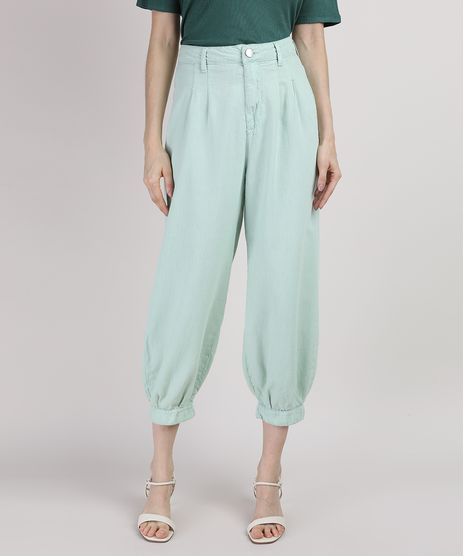 Calca-Feminina-Mindset-Jogger-Cintura-Super-Alta-Alfaiatada-Verde-Claro-9951174-Verde_Claro_1