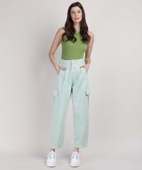 Calca-de-Sarja-Feminina-Mindset-Slouchy-Cargo-Cintura-Super-Alta-Verde-Claro-9948968-Verde_Claro_3