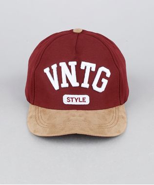 Bone-Masculino-Aba-Curva--VNTG--com-Suede--Vinho-8684270-Vinho_1