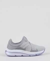 Tenis-Feminino-Actvitta-Knit-Running-com-Elastico-Cruzado-Cinza-Mescla-9947307-Cinza_Mescla_2
