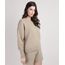 Sueter-de-Trico-Feminino-Mindset-Oversized-Texturizado-Decote-V-Bege-Escuro-9951160-Bege_Escuro_1