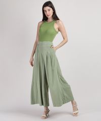 Calca-Feminina-Mindset-Pantalona-Cintura-Super-Alta-com-Bolsos-e-Martingale-Verde-9948778-Verde_3