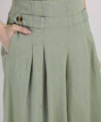 Calca-Feminina-Mindset-Pantalona-Cintura-Super-Alta-com-Bolsos-e-Martingale-Verde-9948778-Verde_4